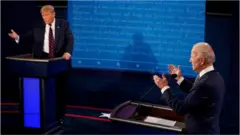 Donald Trump and Joe Biden