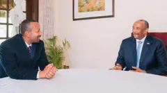 ጠቅላይ ሚኒስትር ዐቢይ እና ጄኔራል አል ቡርሐን 