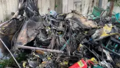 বিধ্বস্ত যুদ্ধবিমান