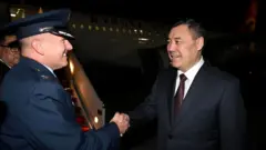 Кыргызстандын президенти Садыр Жапаров АКШга келип конду 