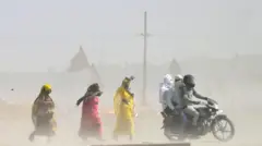 মঙ্গলবার ভারতের সর্বোচ্চ তাপমাত্রা ছিল উত্তরপ্রদেশের প্রয়াগরাজে