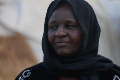 Amira, une réfugiée tchadienne à N'Djamena