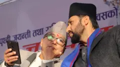 राजेन्द्र लिङ्देन र रबि लामिछाने