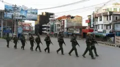 လားရှိုးမြို့ထဲမှာတွေ့ရတဲ့ ကိုးကန့်တပ်(MNDAA)