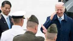 ဂျပန်ကို အမေရိကန် သမ္မတ ဂျိုးဘိုင်ဒင် ရောက်လာပြီ