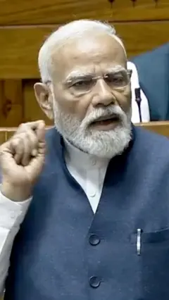 திமுகவின் கருப்பு உடை போராட்டத்தை 'கிண்டலடித்த' மோதி