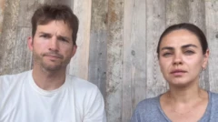 Ashton Kutcher y Mila Kunis