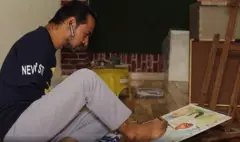 સુરત, ચિત્રકાર, હાથનું હુન્નર, ચિત્રકળા, બીબીસી ગુજરાતી