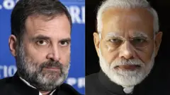 राहुल गांधी, नरेंद्र मोदी