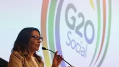 Janja discursasport bet pré apostaevento do G20