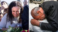 فلسطین اور اسرائیل میں غمزدہ افراد