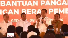 Jokowi bantuan pangan
