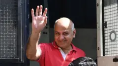 दिल्ली के पूर्व उप मुख्यमंत्री मनीष सिसोदिया 