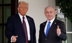 Ông Trump và ông Netanyahu