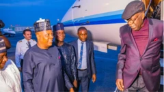 Tinubu nigba to n sokale ninu baalu