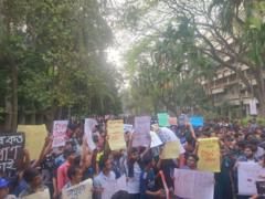 বুয়েটে শিক্ষার্থীদের আন্দোলন
