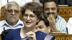 कांग्रेस सांसद प्रियंका गांधी ने डीलिमिटेशन (परिसीमन) को लेकर सरकार पर निशाना साधा