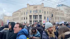 protest zbog gazenja studentkinje automobilom u beograu uoci blokade