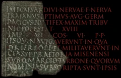 частично утраченный римский текст