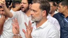 भारतमा विपक्षी दल कांग्रेसका नेता राहुल गान्धी