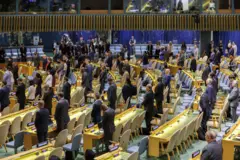 هیات های نمایندگی در مجمع عمومی روز ۲۳ مه در نیویورک به احترام ابراهیم رئیسی سکوت کردند