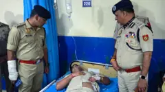 राम मनोहर लोहिया अस्पताल में भर्ती दिल्ली पुलिसकर्मी