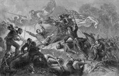 Una ilustración de la Guerra Civil estadounidense