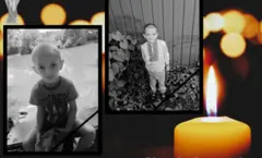 Чорно-білі фото дітей - хлопчиків 6 і 4 років. Діти дивляться в кадр. 