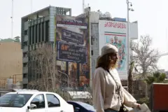 دیوارنگاره ضداسرائیلی در تهران