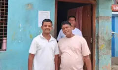 সুভাষ জানা ও তার সহকর্মীরা