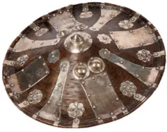 ከመቅደላ የተዘረፈው ጋሻ 