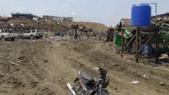 ဖားကန့်မြို့နယ်ထဲက တစ်နေရာ (ပုံဟောင်း)