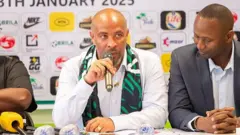 Super Eagles coach Eric Chelle