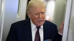 ट्रंप ने दावा किया कि अमेरिका ने ईरान को बहुत नुक़सान पहुंचाया है