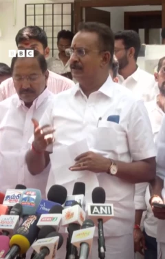 அமைச்சரவையில் இடம் பற்றி விளக்கமளித்த எஸ்.பி. வேலுமணி 