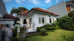 Sebuah rumah di kawasan Menteng