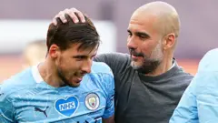 Ruben Dias na Pep Guardiola