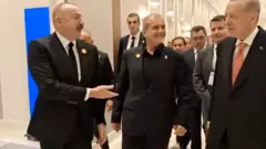 Əliyev, Pezeşkian, Erdoğan