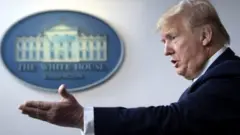 Donald Trump na Casa Branca