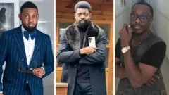 AY, Basketmouth and Julius Agwu