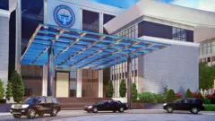 Президенттин жаңы административдик имаратынын эскизи