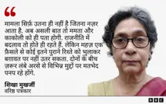 शिखा मुखर्जी का बयान
