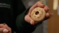 Peso de fuso para fiação do período anglo-saxão