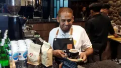 Umar Patek meluncurkan bisnis kopi Ramu.