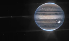ภาพมุมกว้างของดาวพฤหัสบดีในห้วงอวกาศ บันทึกโดยกล้อง JWST