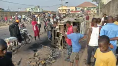 Muri Guinee, abantu bavuga ko abapfuye barenga 56, kuko n’ibitaro vyararengewe.