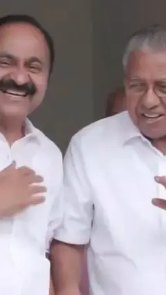 முதல்வராக பதவியேற்கும் முன் பினராயி விஜயனை சந்தித்த சதீசன்
