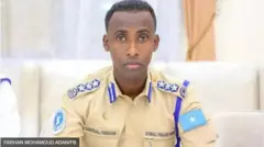 Komishinarii pooliisii Somaaliiyaa Faarhaan Mohaammad