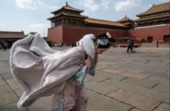 چین میں طوفانی ہوائیں