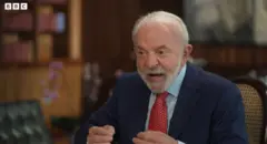 Presidente Lula em entrevista para a BBC